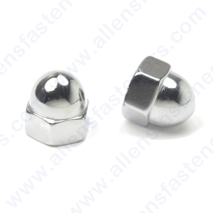 CHROME LOW ACORN NUT